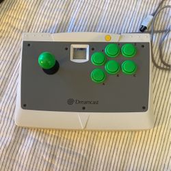 Official Sega Dreamcast Arcade Stick(Green Goblin)