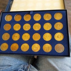 Coin Collection From Olympiad Games Of 1984