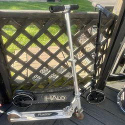 Razor And Halo Scooters