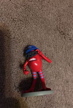 2001 Fungus 2.5" Red Monster PVC Action Figure Disney Pixar Monsters Inc