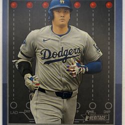 2024 Topps Heritage High Number SHOHEI OHTANI Perfectly Programmed Dodgers PP-2