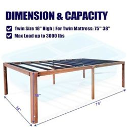 18" Twin Bed Frame