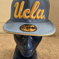 NEW UCLA Bruins New Era 59FIFTY Baseball Cap Hat Size 7 1/4 NEW