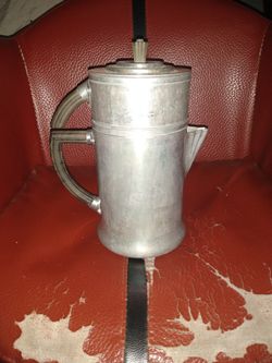 1950s Wear-Ever aluminum Trade Mark Coffee Kettle 