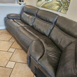 Bobs Furniture Leather Sectional