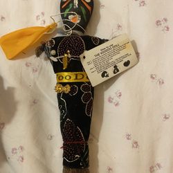 Voodoo Doll With JuJu Bag