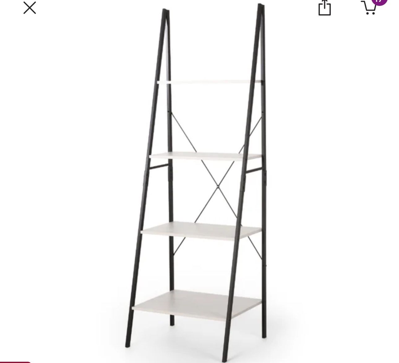Ladder bookcases 