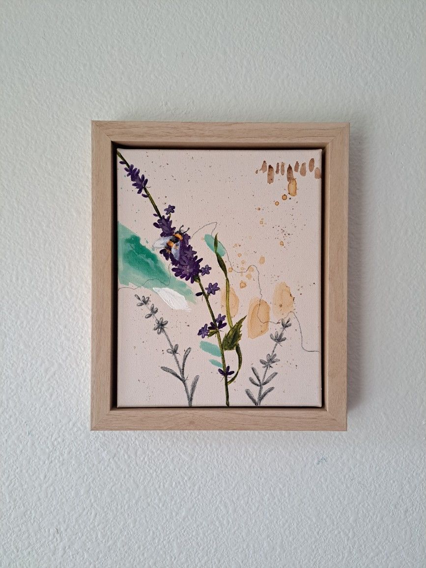 ORIGINAL Acrylic Painting | "Lavender Bliss"