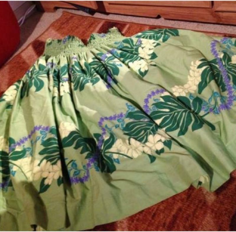 Hula skirt pau pa'u Hawaiian Hawaii dance hula dancing