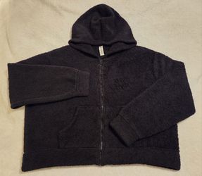 Women's M. Fasis Fleece Zippered Sherpa Jacket w/ Hood