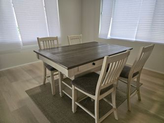 Dining table with 4 chairs