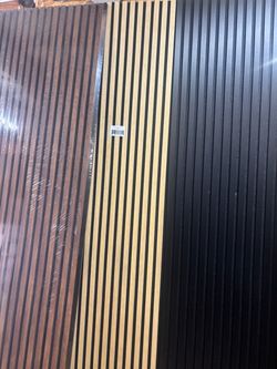 Aqustic wood panels with extra thick padding for Soundproofing