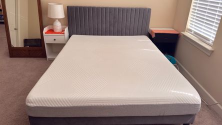 Bed frame and mattress