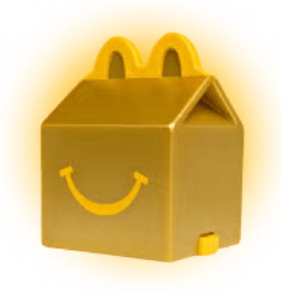 McDonald’s Golden Happy Meal Toy