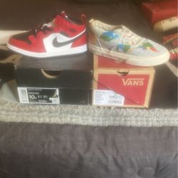 Jordan 1 Mid & Vans 