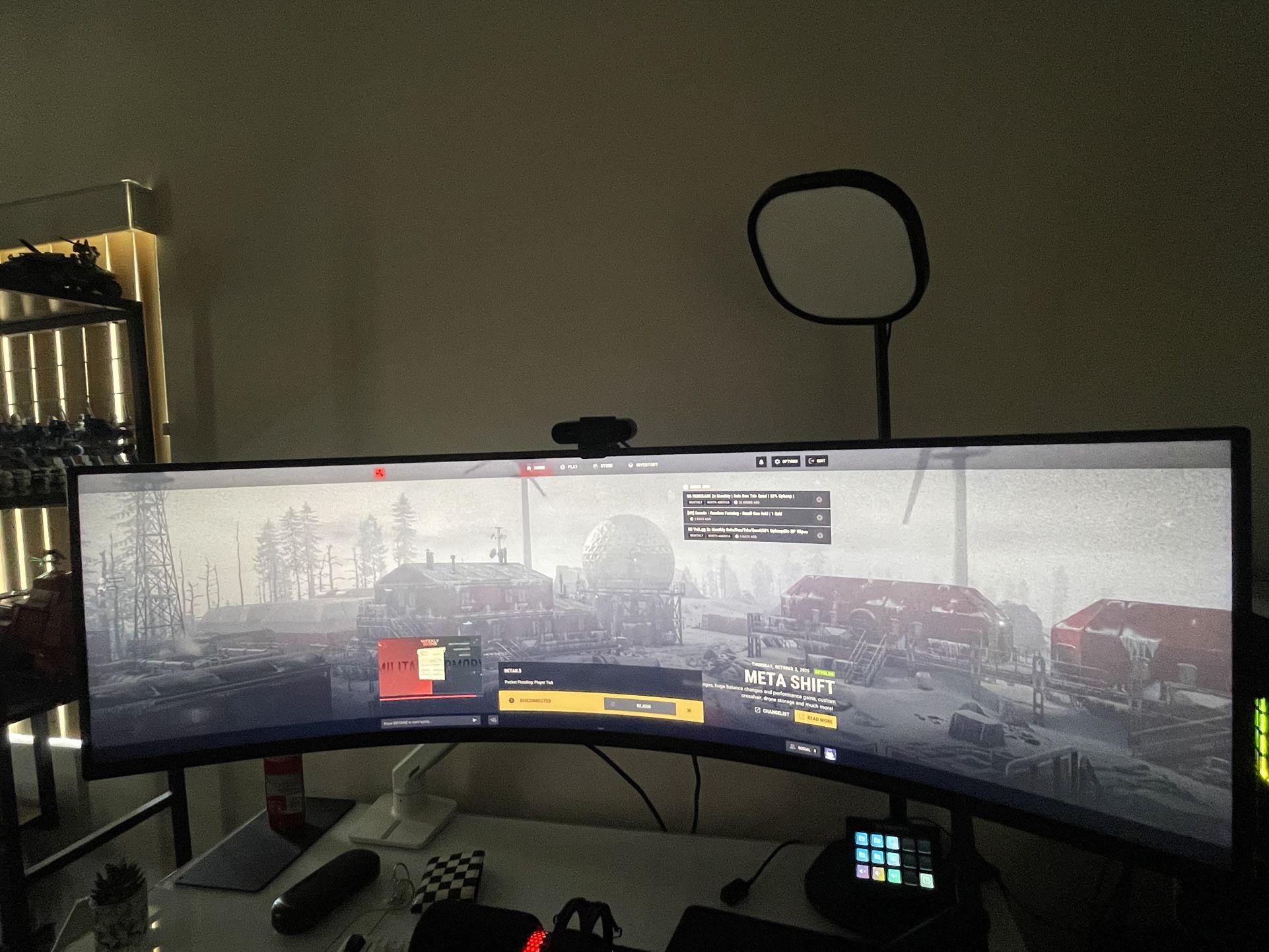 Samsung Odyssey Neo G9 49" + Ergotron Arm – Excellent Condition