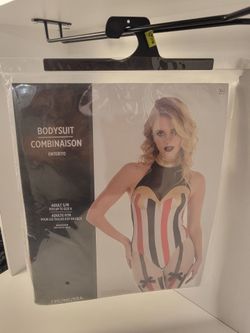 Brand New Amscan Vintage Circus Bodysuit Costume, adult S/M