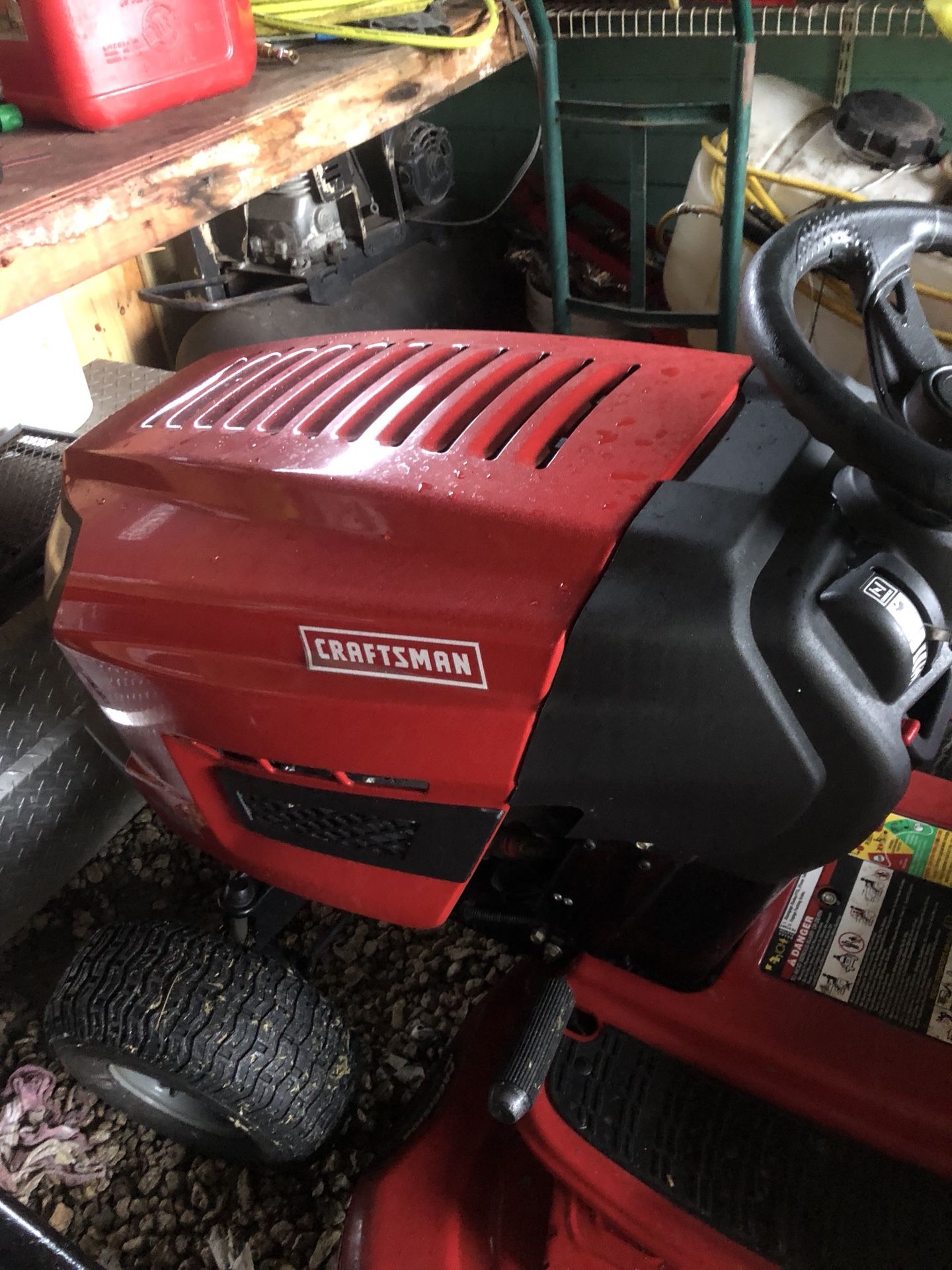 Craftsman tractor 2017 15 hours