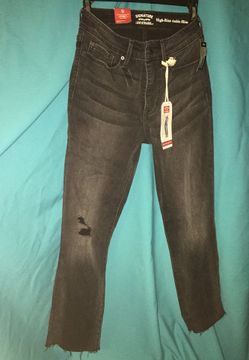 signature NEW Levi Strauss & Co. Women's High Rise Ankle Sz 4 Pants #20