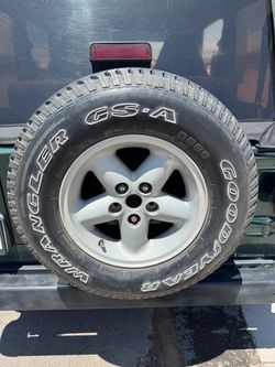 2000 Jeep TJ Spare