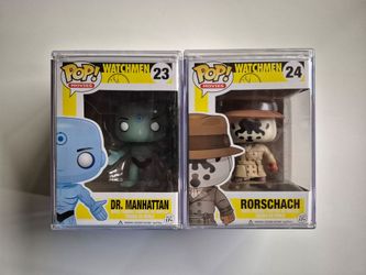 Watchmen Funko Pop! Movies #'s 23 & 24