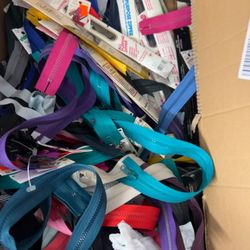 Box Of zippers