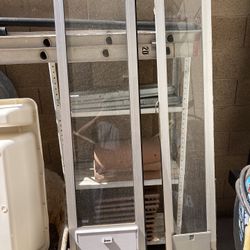 Large Sliding Door Doggy Door. Height Adjusts 773/4”-82”