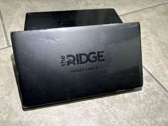 The Ridge Wallet Forged Ember