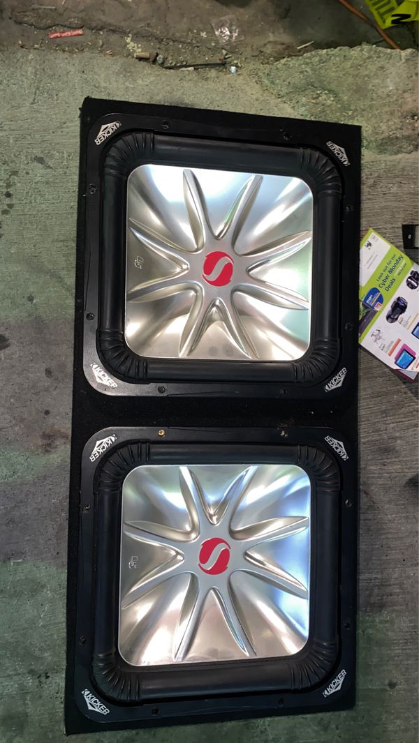 Kicker L5 15” subwoofers for Sale in Huntington Park, CA OfferUp