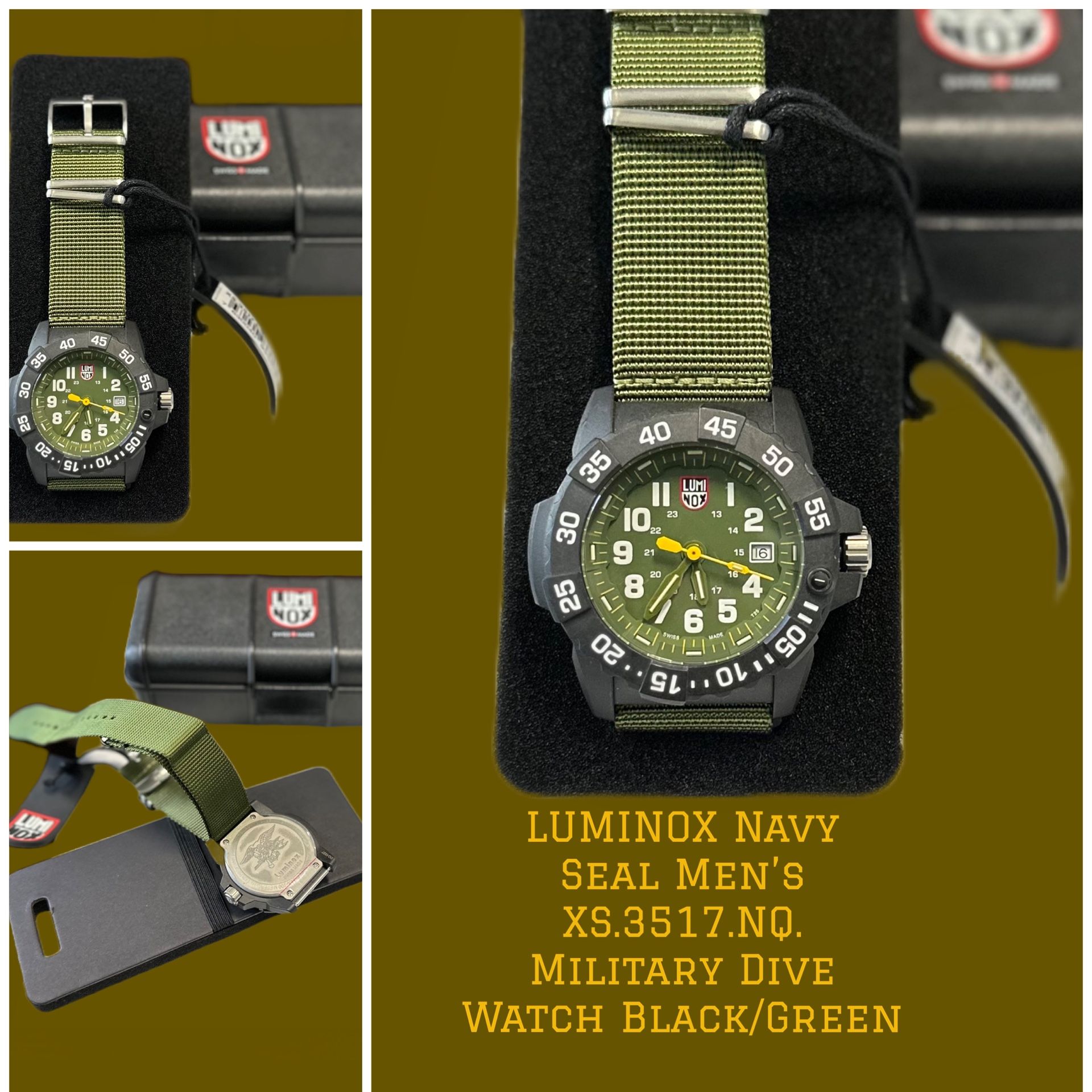 Luminoxs, Navy Seals Army Green Men’s