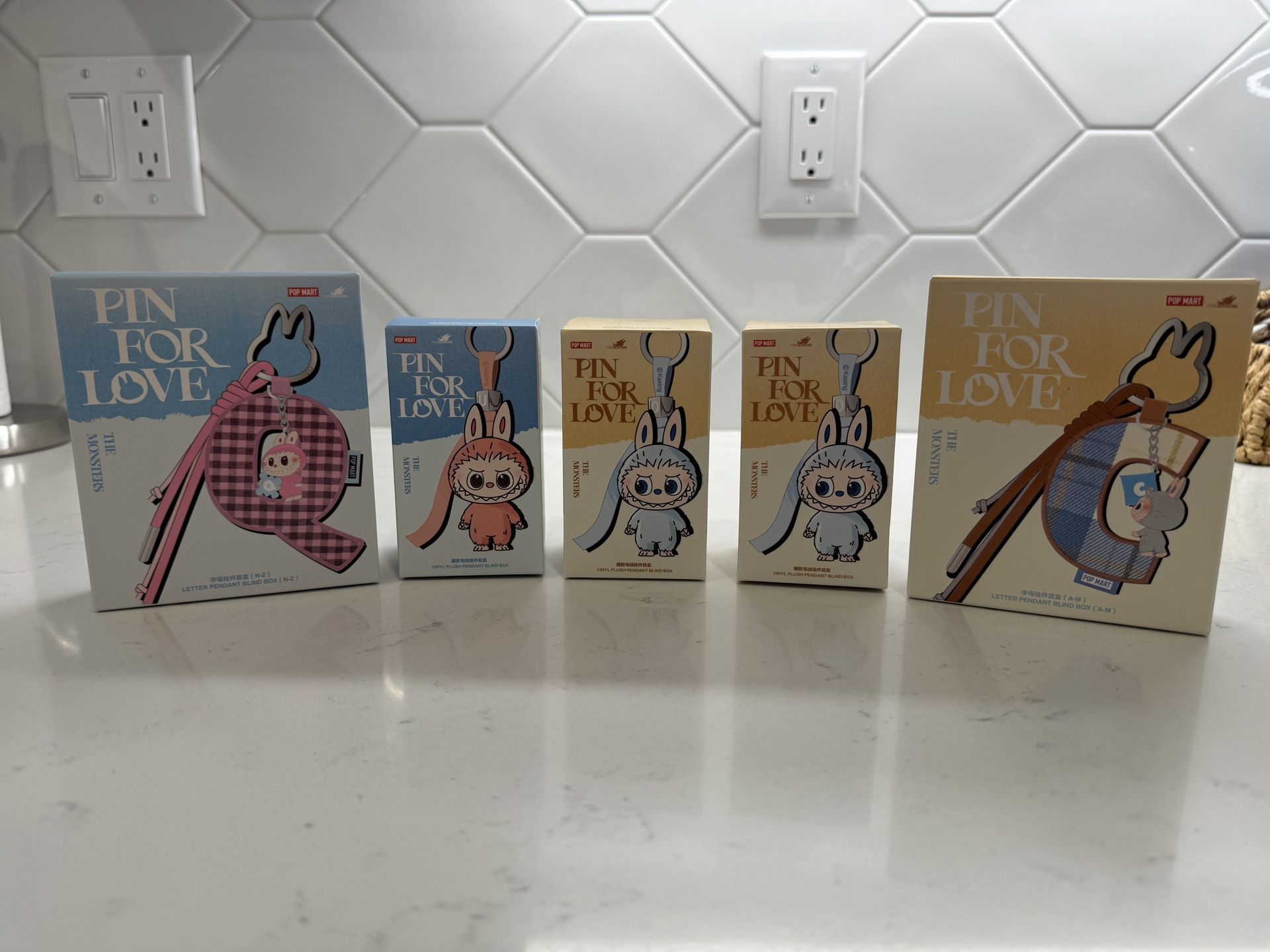 Pin For Love (Plush And Letter Pendants)