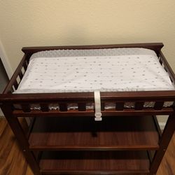 Crib And Changing Table