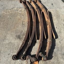 Jeep Cj7 Oem Leaf Springs 1976 Through 1986 Set Of 4 
