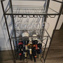 Iron Wine Rack