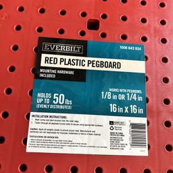 Everbilt Pegboard