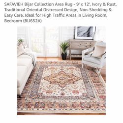 SAFAVIEH RUG 9x12 GREAT CONDITION