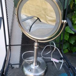 Hs Lighted Makeup Magnifying Mirror Lamp AC Bright Bathroom Home