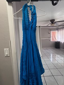 Mexican themed dress with belt
