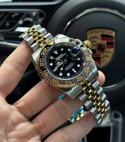 Seiko Mod: GMT Two-Tone Bumblee