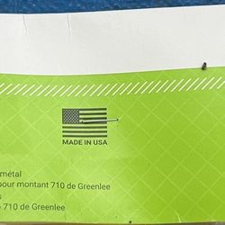 Greenlee 712A100 Bushings for Metal Stud Punch