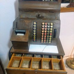 Vintage National Cash Register