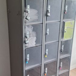 Clear view locker