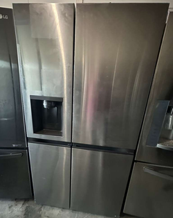 LG Quad‑Door French Door Fridge – Stainless, Water/Ice, WiFi