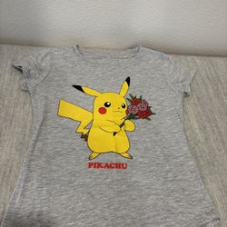 Girls Youth small Pikachu Pokemon Top -Simi valley