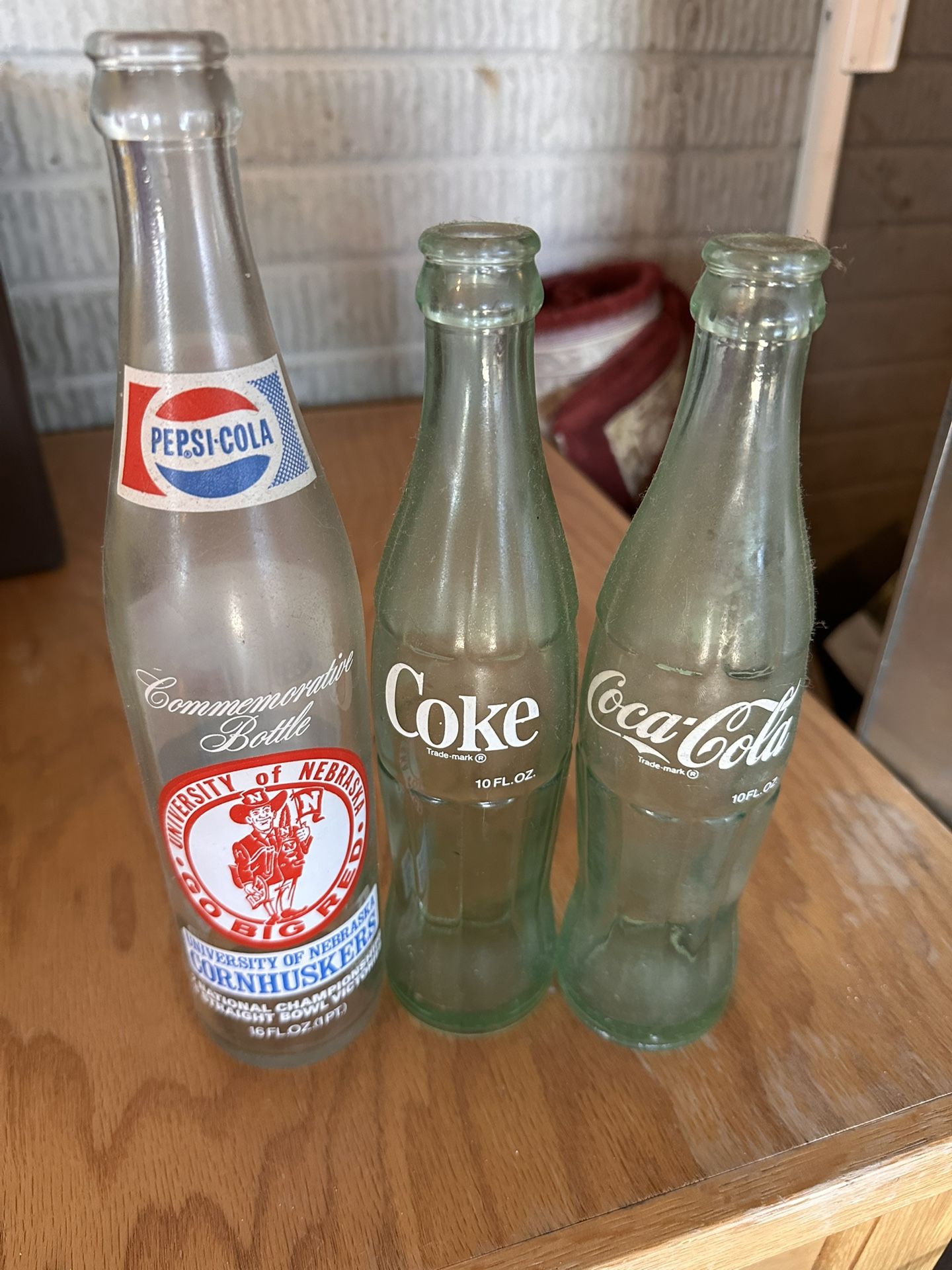 Husker Pepsi Bottle