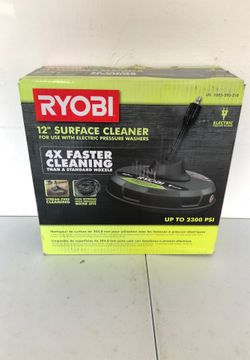 RYOBI 12 in. 2,300 PSI Electric Pressure Washers Surface Cleaner