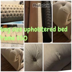 King bed frame