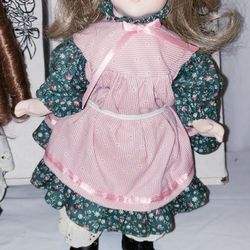 Porcelain Doll Tarkos Girl Doll 14" Franny Doll 026