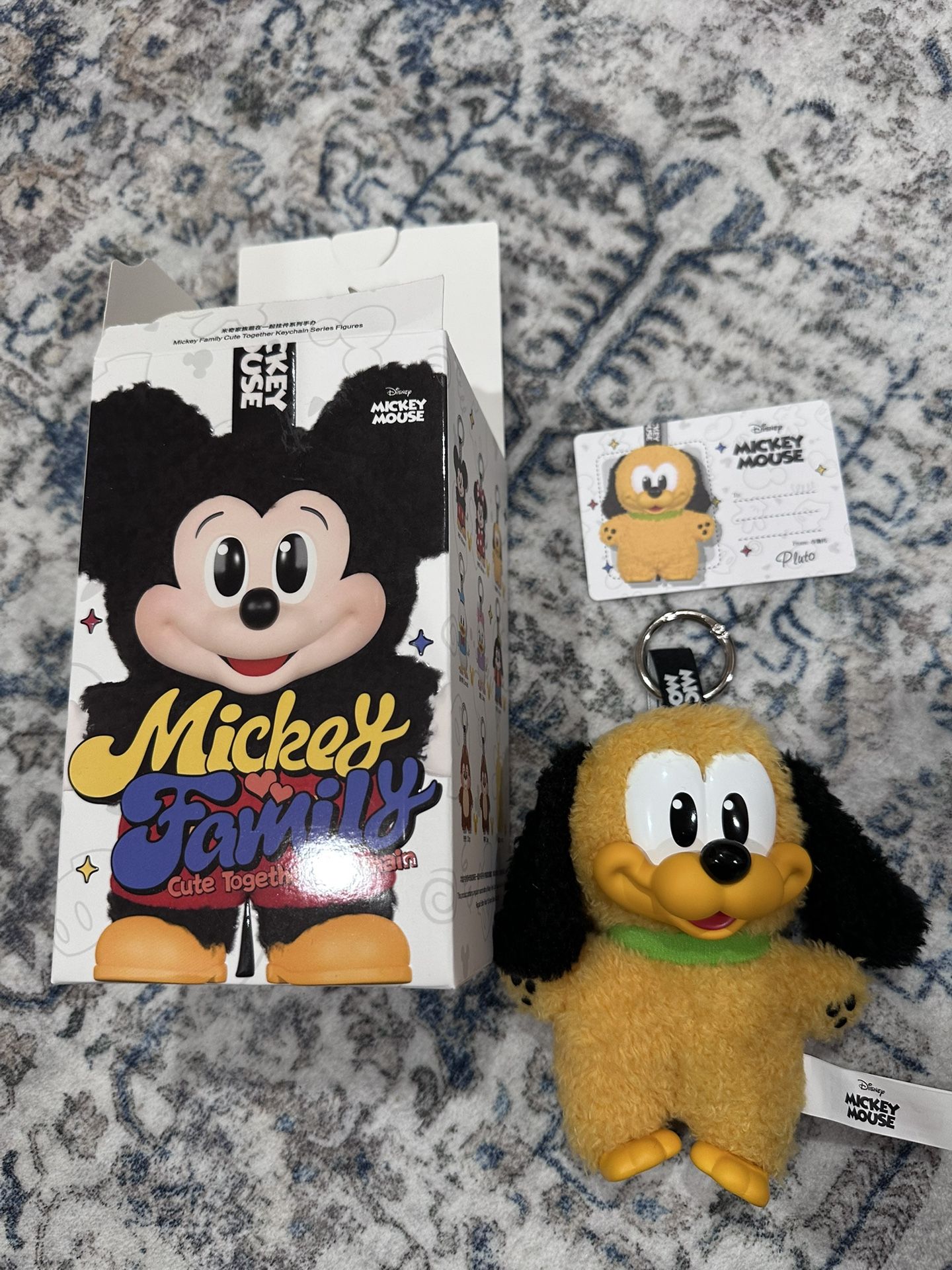 Pop Mart Mickey Family Keychain 