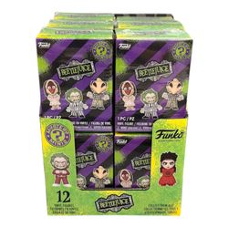 12x FUNKO BEETLEJUICE MINI MYSTERY VINYL FIGURE BLIND BOX COMPLETE CASE SEALED